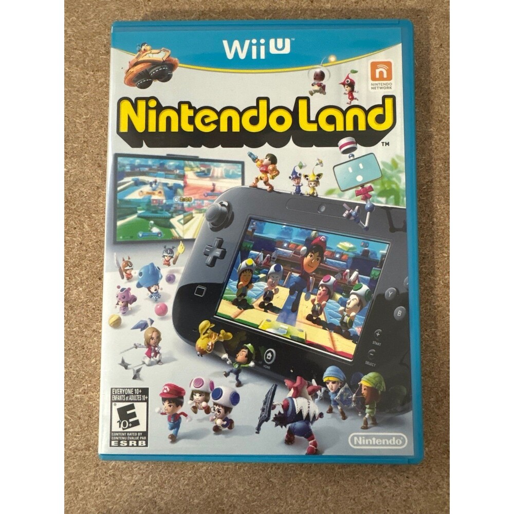 Nintendo Land - Nintendo Wii U Game PAL - Complete With Manual & Mint Disc